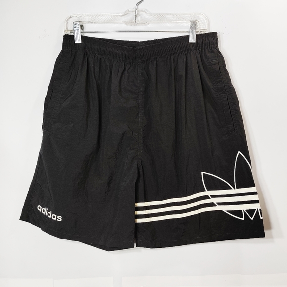 adidas Other - Adidas  Vintage Running Shorts Nylon Embroidered L